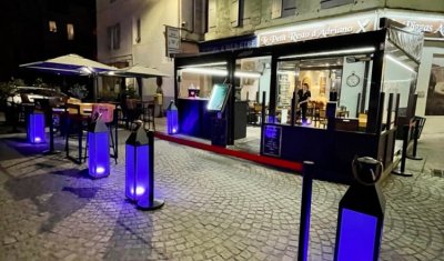 Nouvelle extension de terrasse - Le petit resto d'Adriano à Moutiers